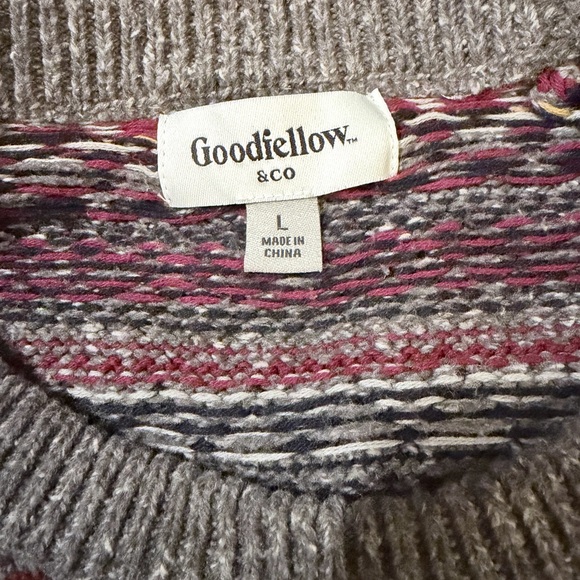 Goodfellow & Co Fair Isle Crewneck Sweater - Wool blend - Picture 5 of 7